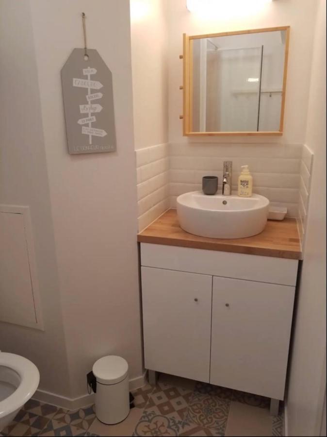 Apt With Balcony At 350 M From The Beach Кабур Екстериор снимка
